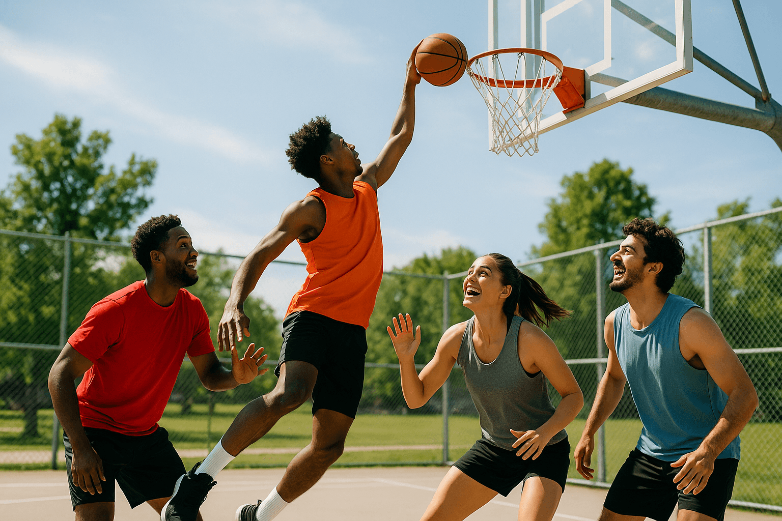 Basketball court
